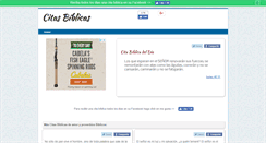 Desktop Screenshot of citasbiblicas.org